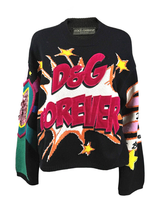Dolce Gabbana Fall 2O18 Sweater DG Forever