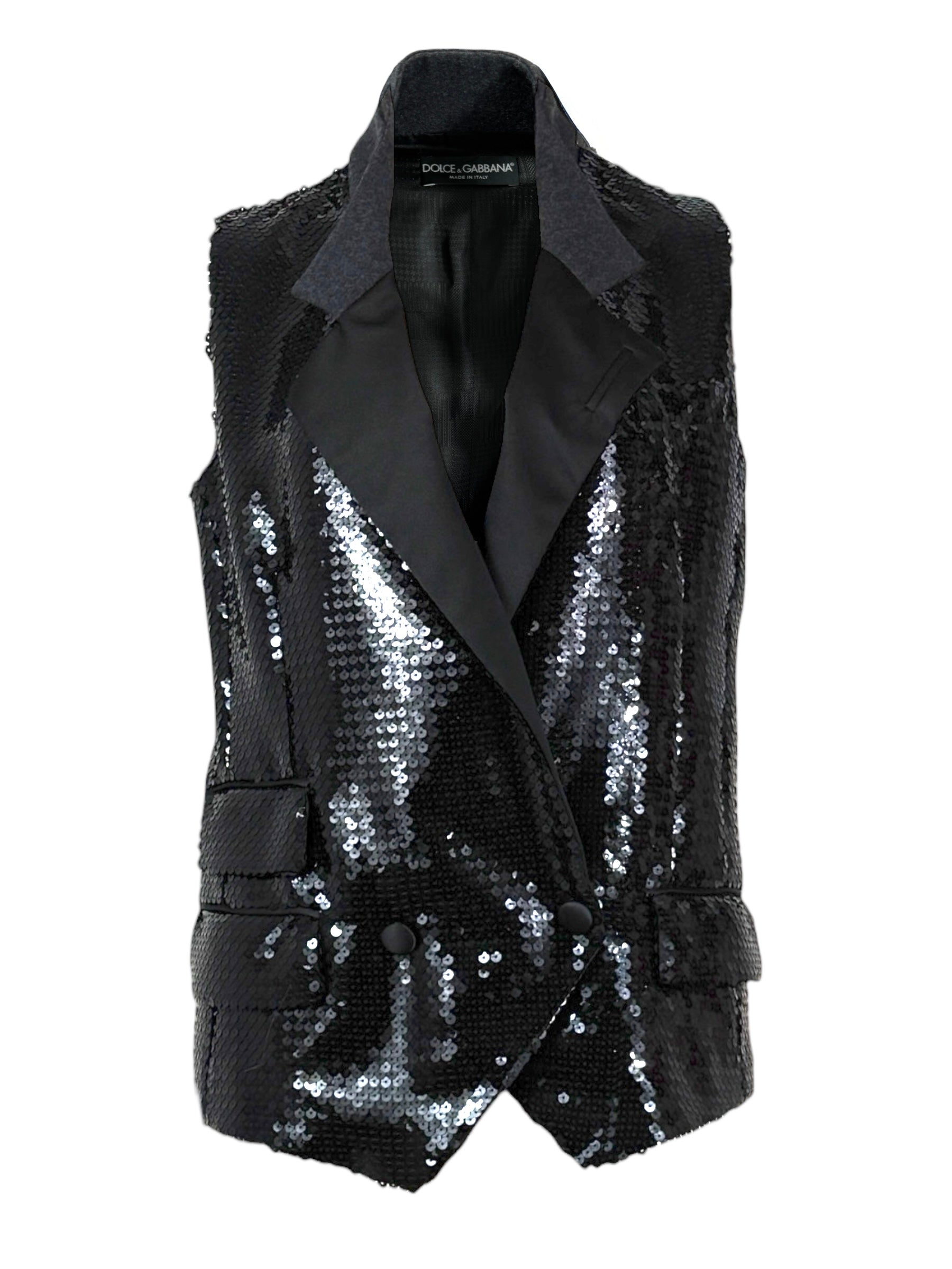 Dolce Gabbana Sequined vest