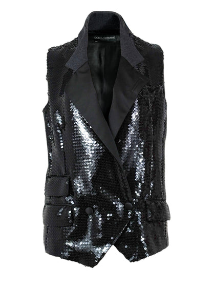 Dolce Gabbana Sequined vest