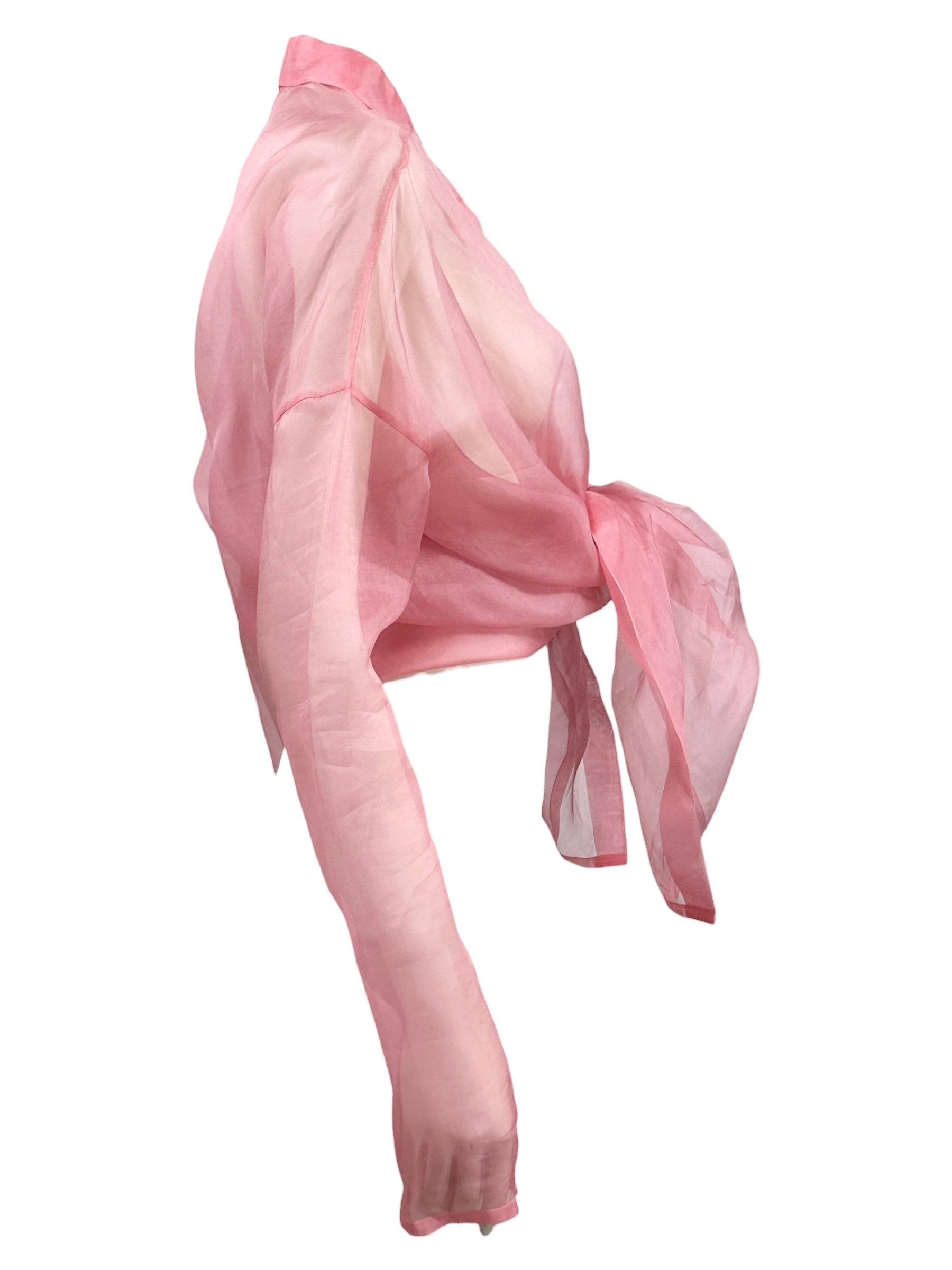 Dolce Gabbana Spring 1992 Pink organza shirt