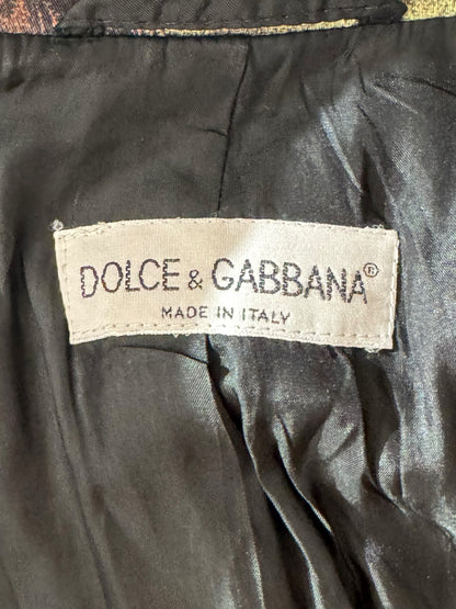 Dolce Gabbana Spring 1993 Look 28 Botticelli Blazer cotton