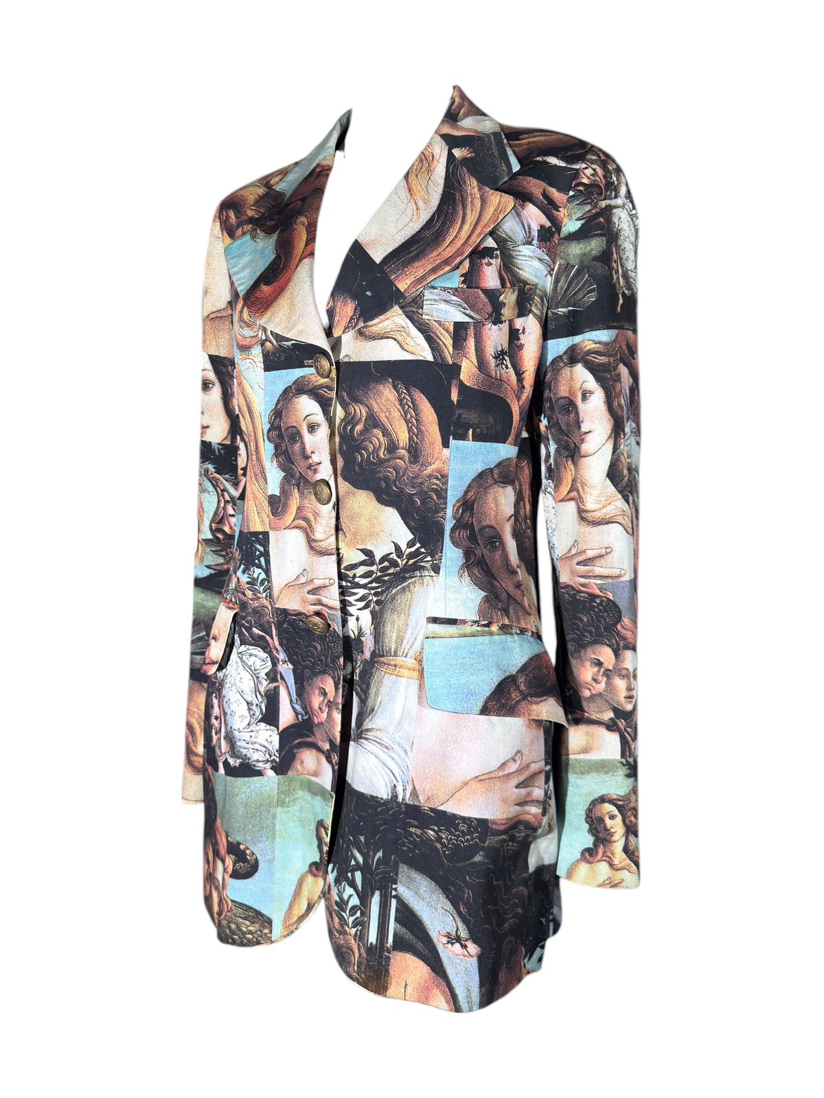 Dolce Gabbana Spring 1993 Look 28 Botticelli Blazer cotton