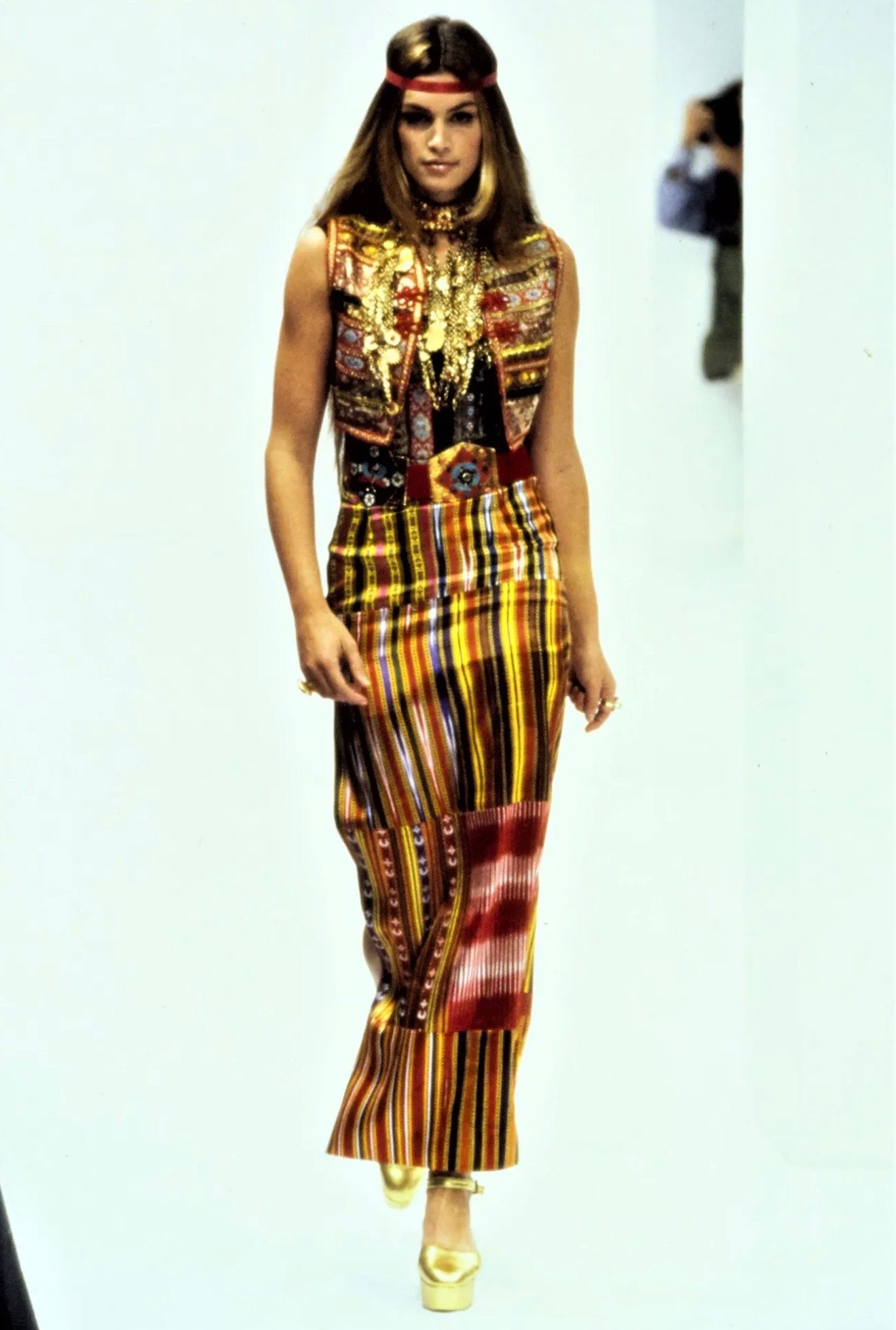 Dolce Gabbana Spring 1993 Multicolor pants