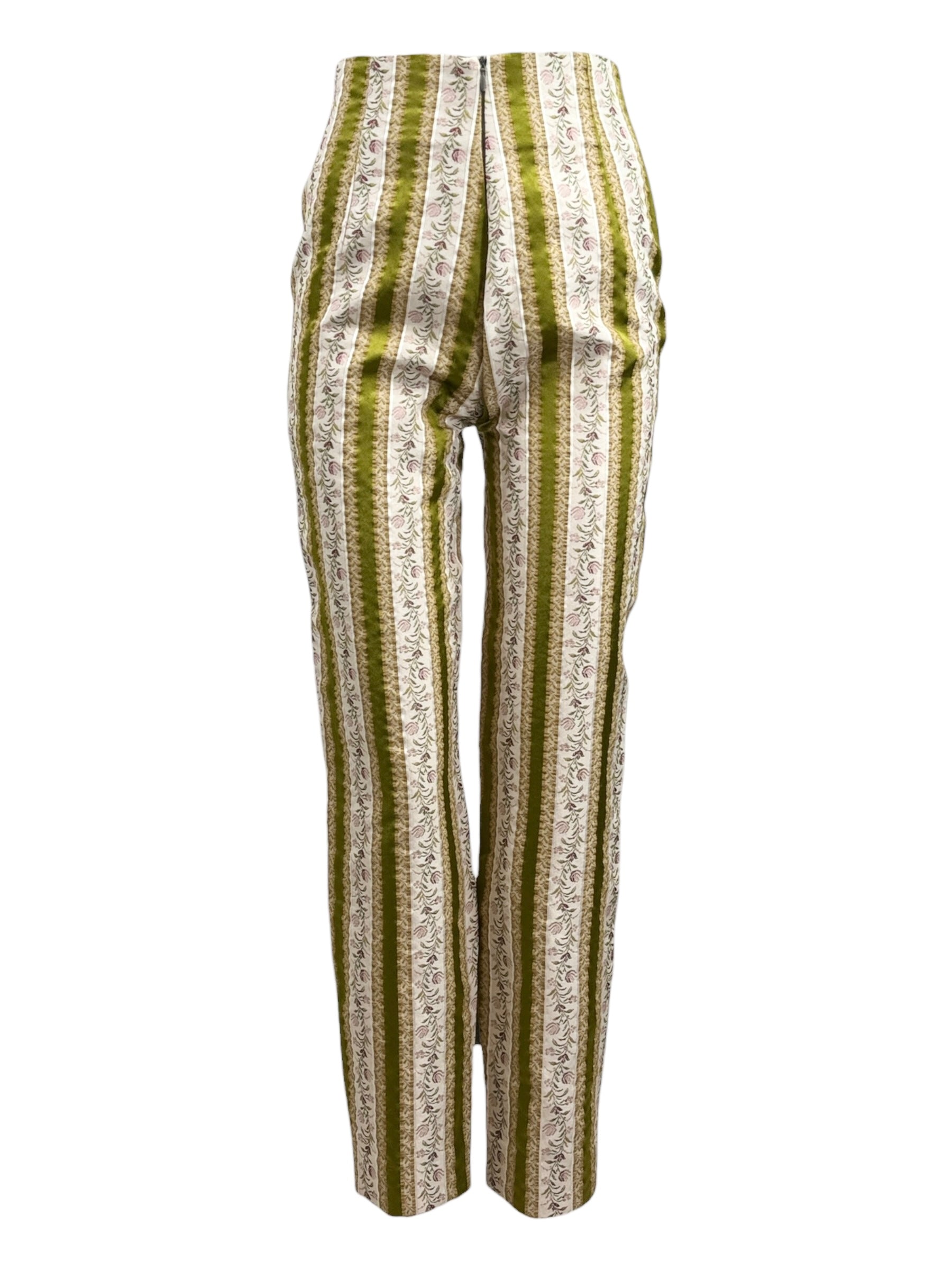 Dolce Gabbana Spring 1993 jacquard floral pants