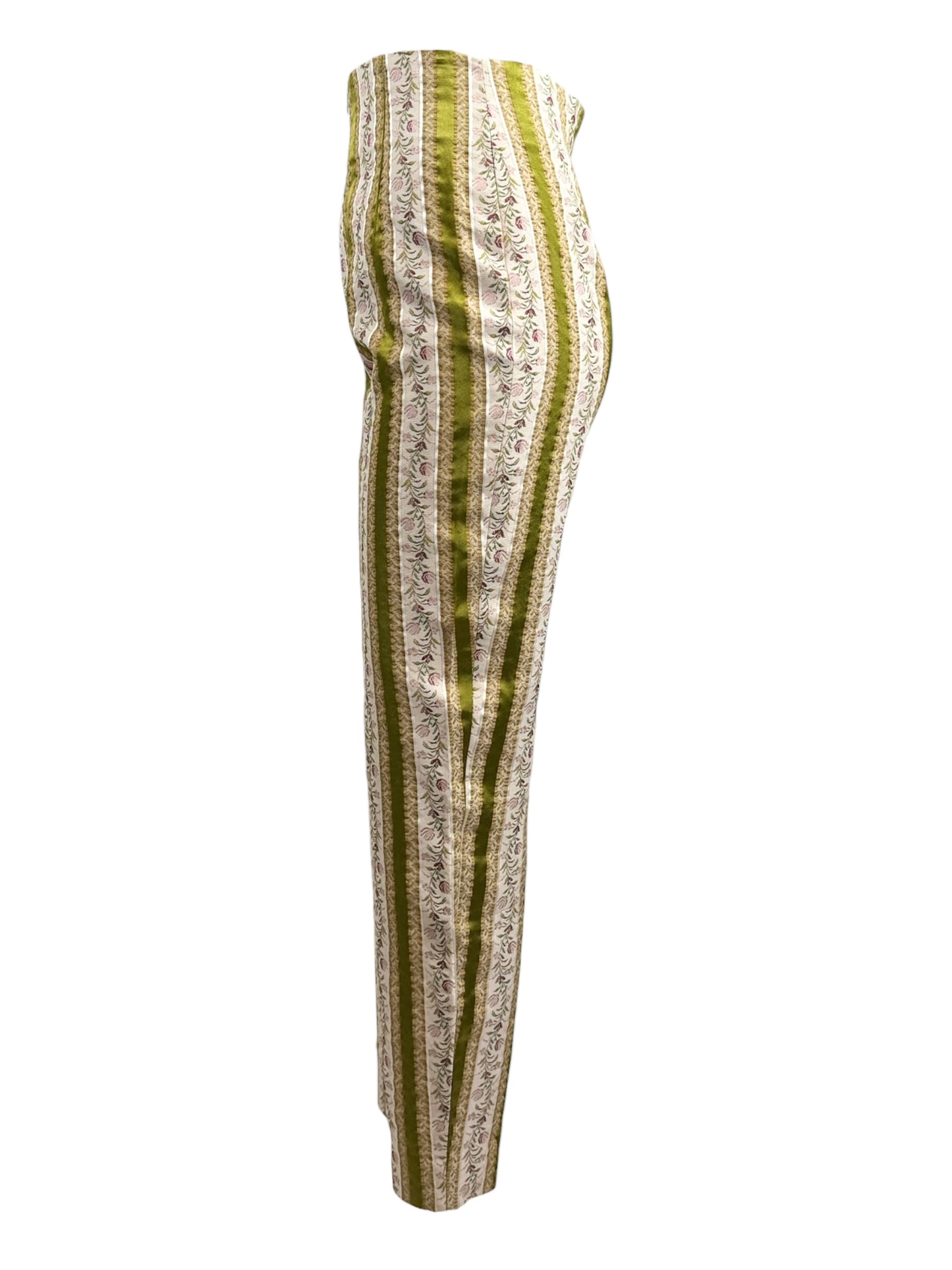 Dolce Gabbana Spring 1993 jacquard floral pants