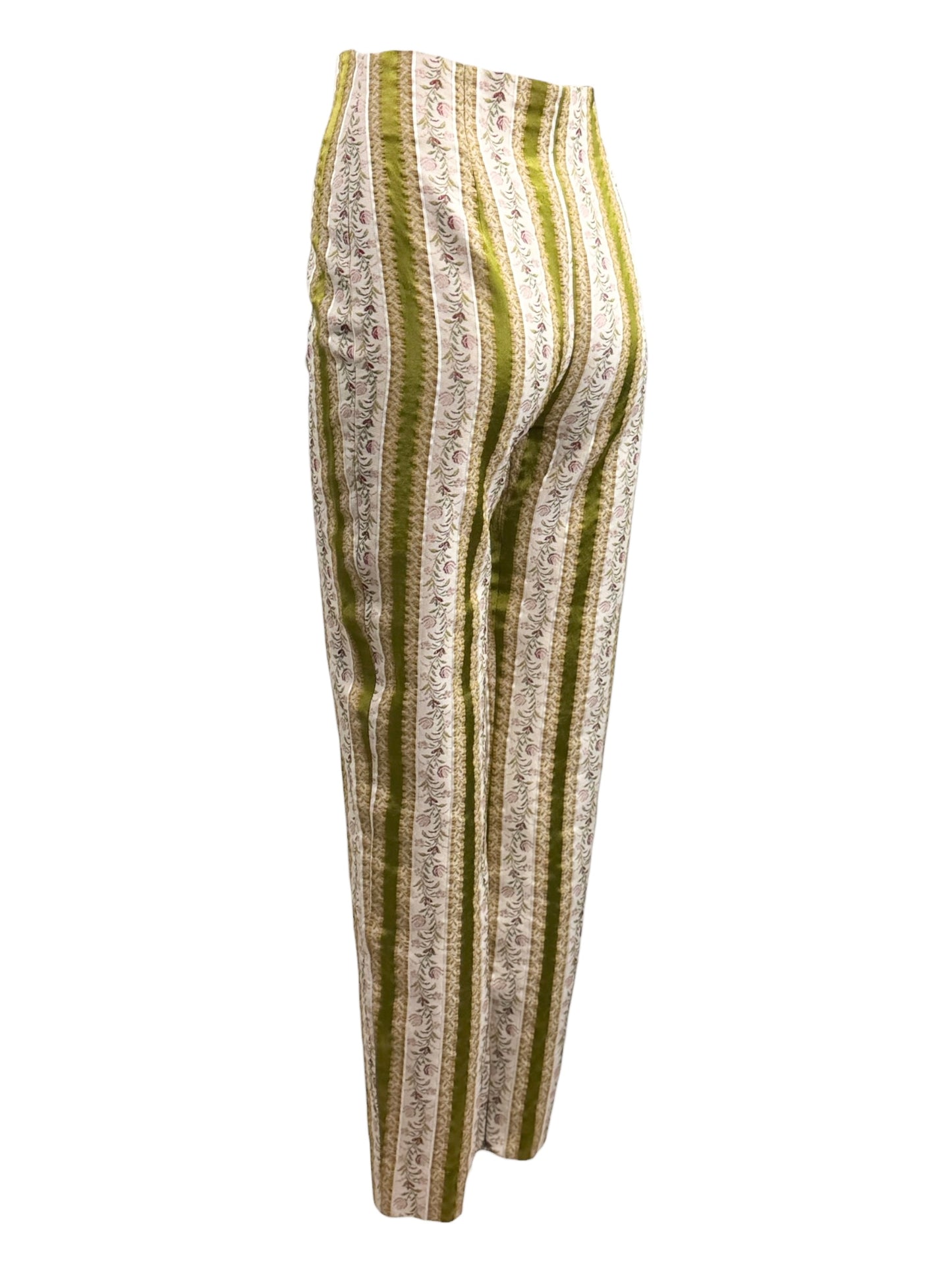 Dolce Gabbana Spring 1993 jacquard floral pants