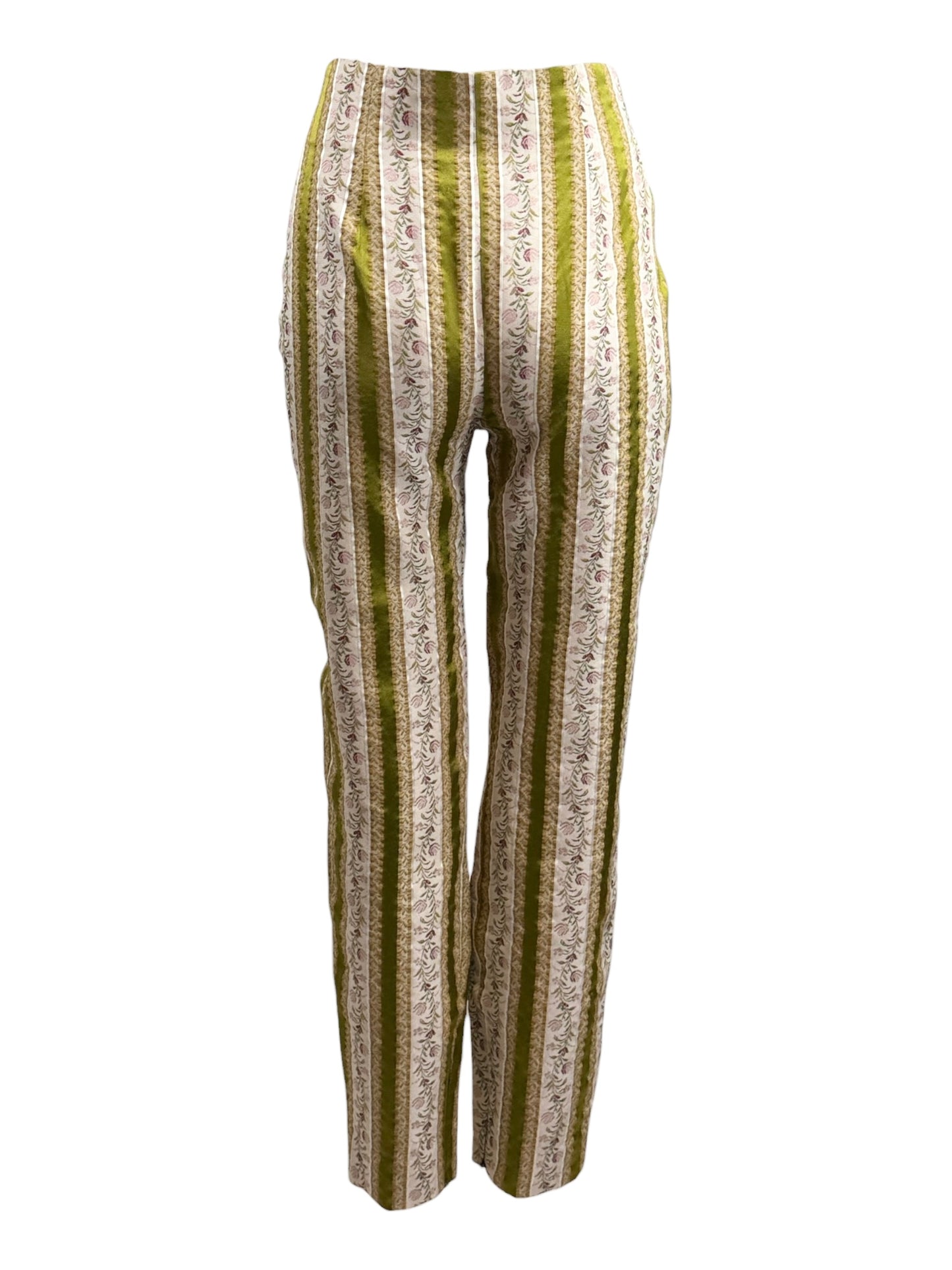 Dolce Gabbana Spring 1993 jacquard floral pants
