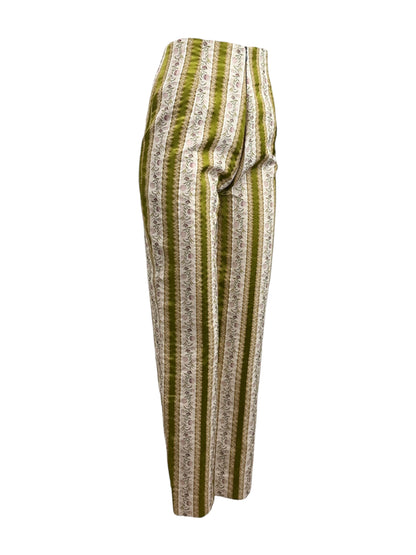 Dolce Gabbana Spring 1993 jacquard floral pants