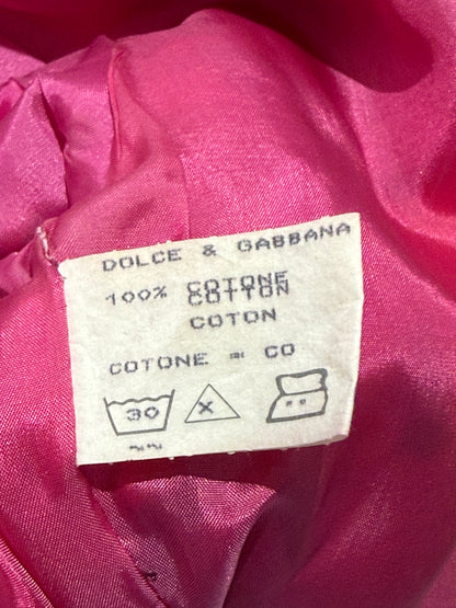 Dolce Gabbana Spring 1993 patchwork jacket