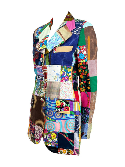Dolce Gabbana Spring 1993 patchwork jacket