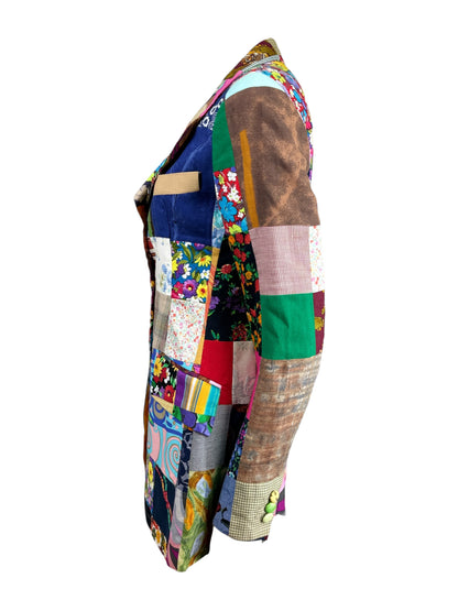 Dolce Gabbana Spring 1993 patchwork jacket