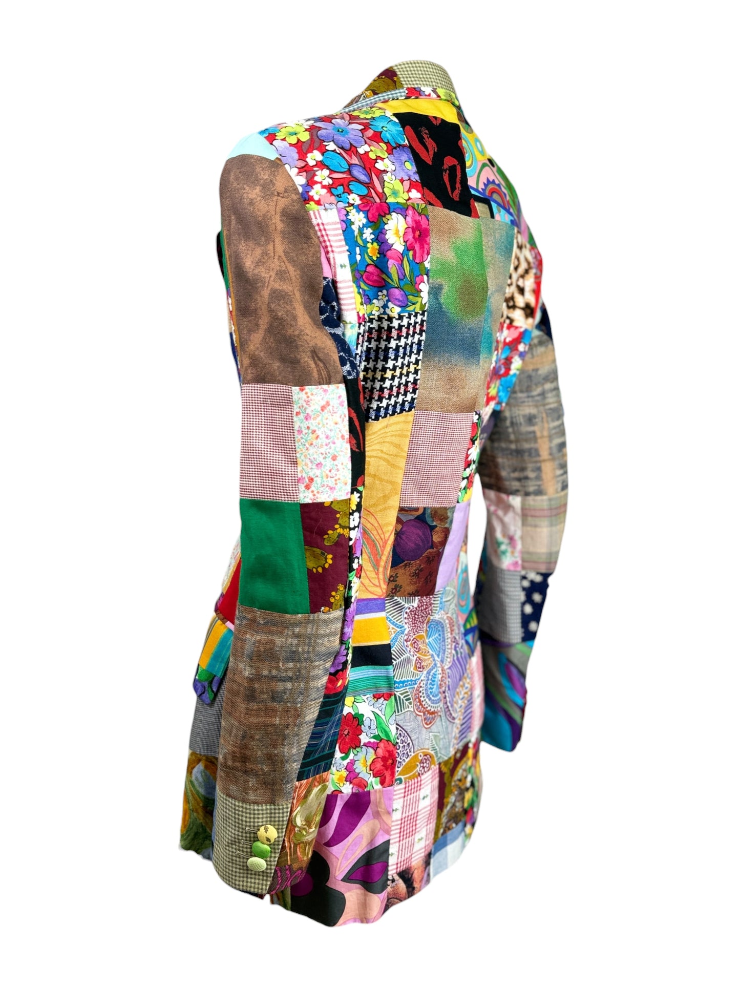 Dolce Gabbana Spring 1993 patchwork jacket