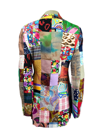 Dolce Gabbana Spring 1993 patchwork jacket