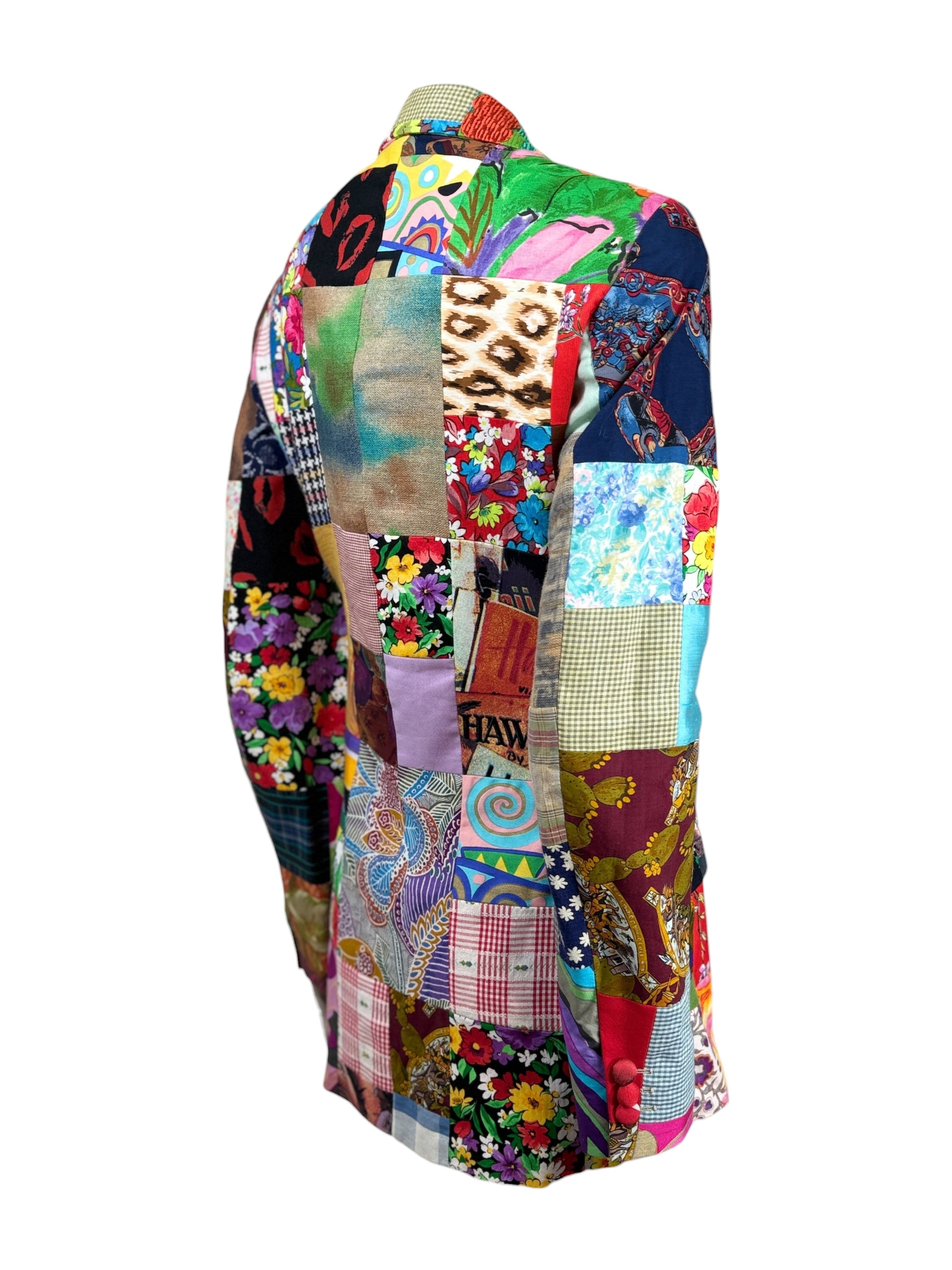 Dolce Gabbana Spring 1993 patchwork jacket