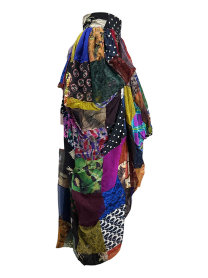 Dolce Gabbana Spring 1993 patchwork silk skirt