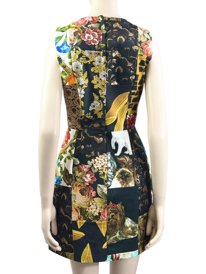 Dolce Gabbana Spring 2021 patchwork dress