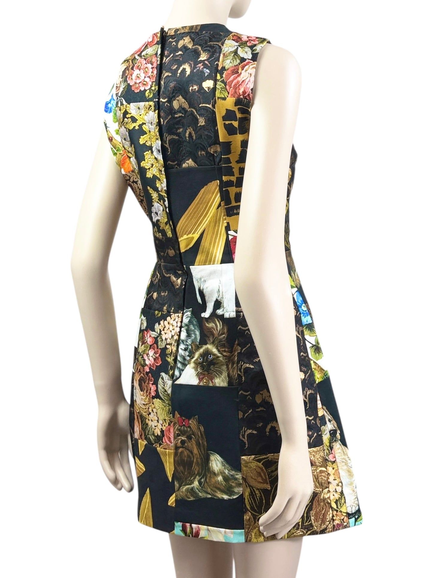 Dolce Gabbana Spring 2021 patchwork dress