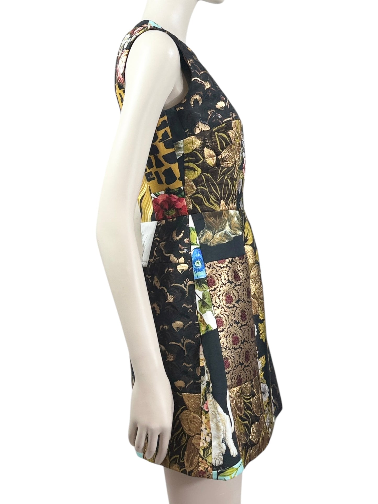 Dolce Gabbana Spring 2021 patchwork dress