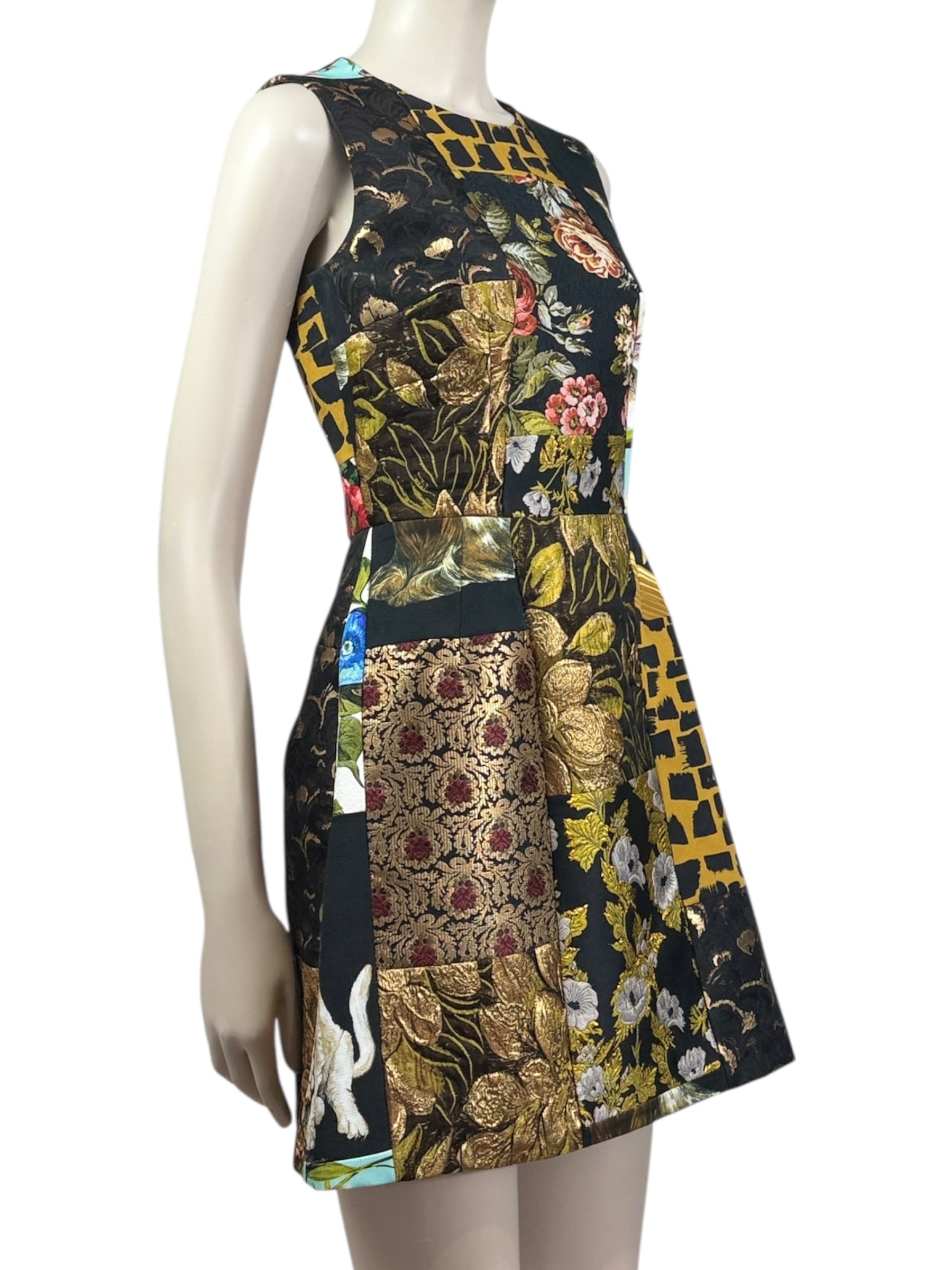 Dolce Gabbana Spring 2021 patchwork dress