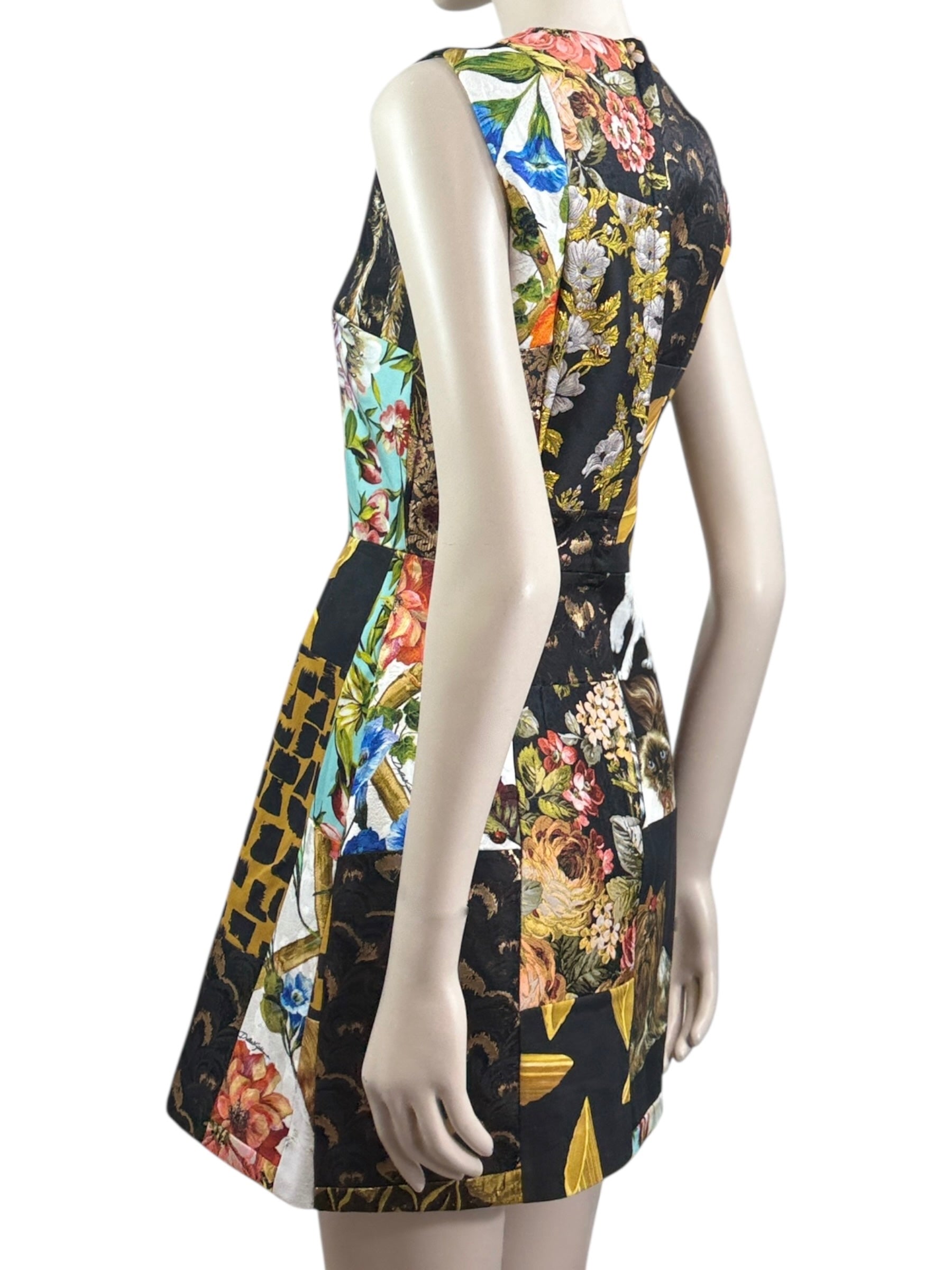 Dolce Gabbana Spring 2021 patchwork dress