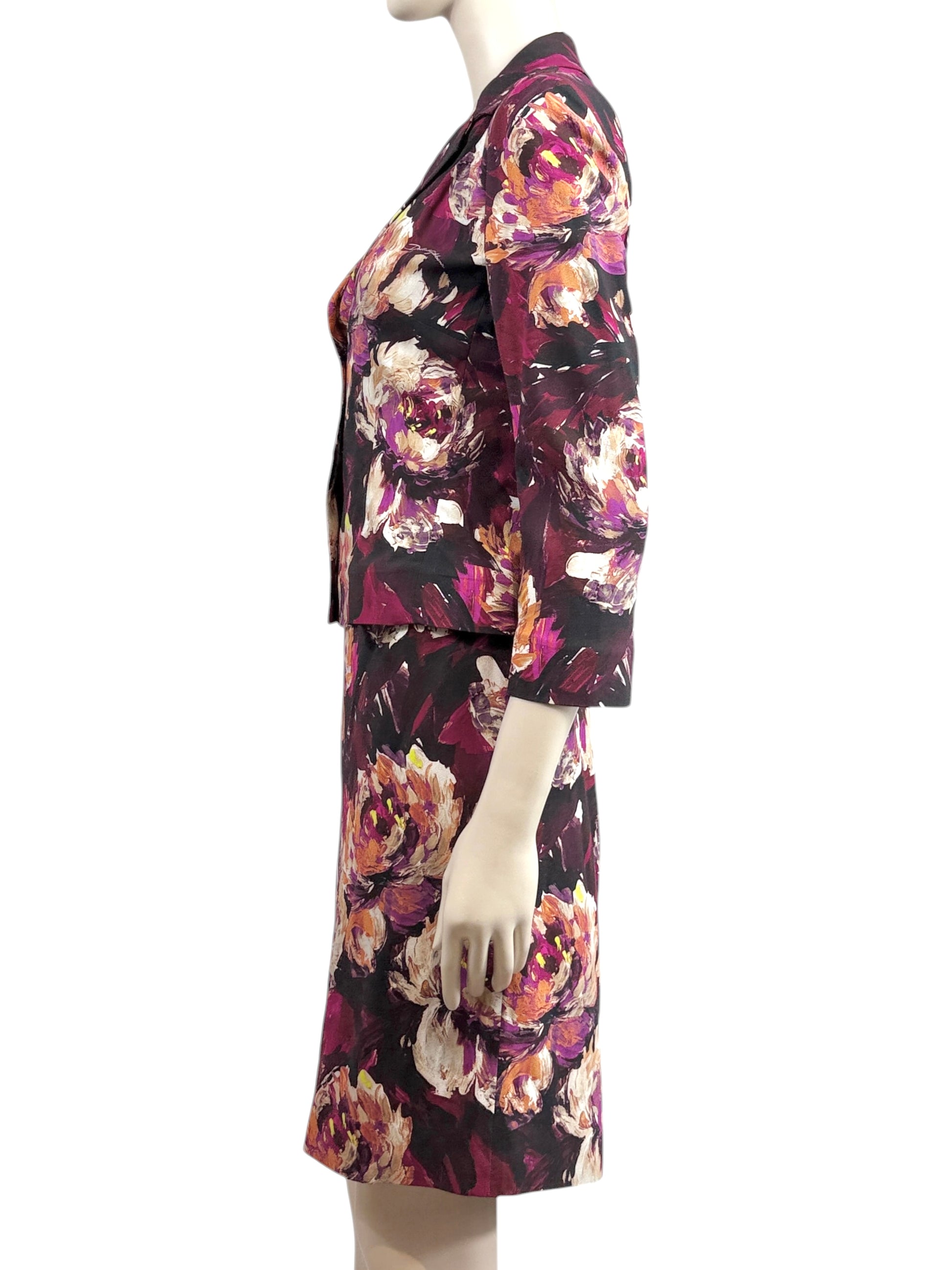 Dolce Gabbana Spring 2023 Ciao Kim 1997 Reedition floral printed ensemble