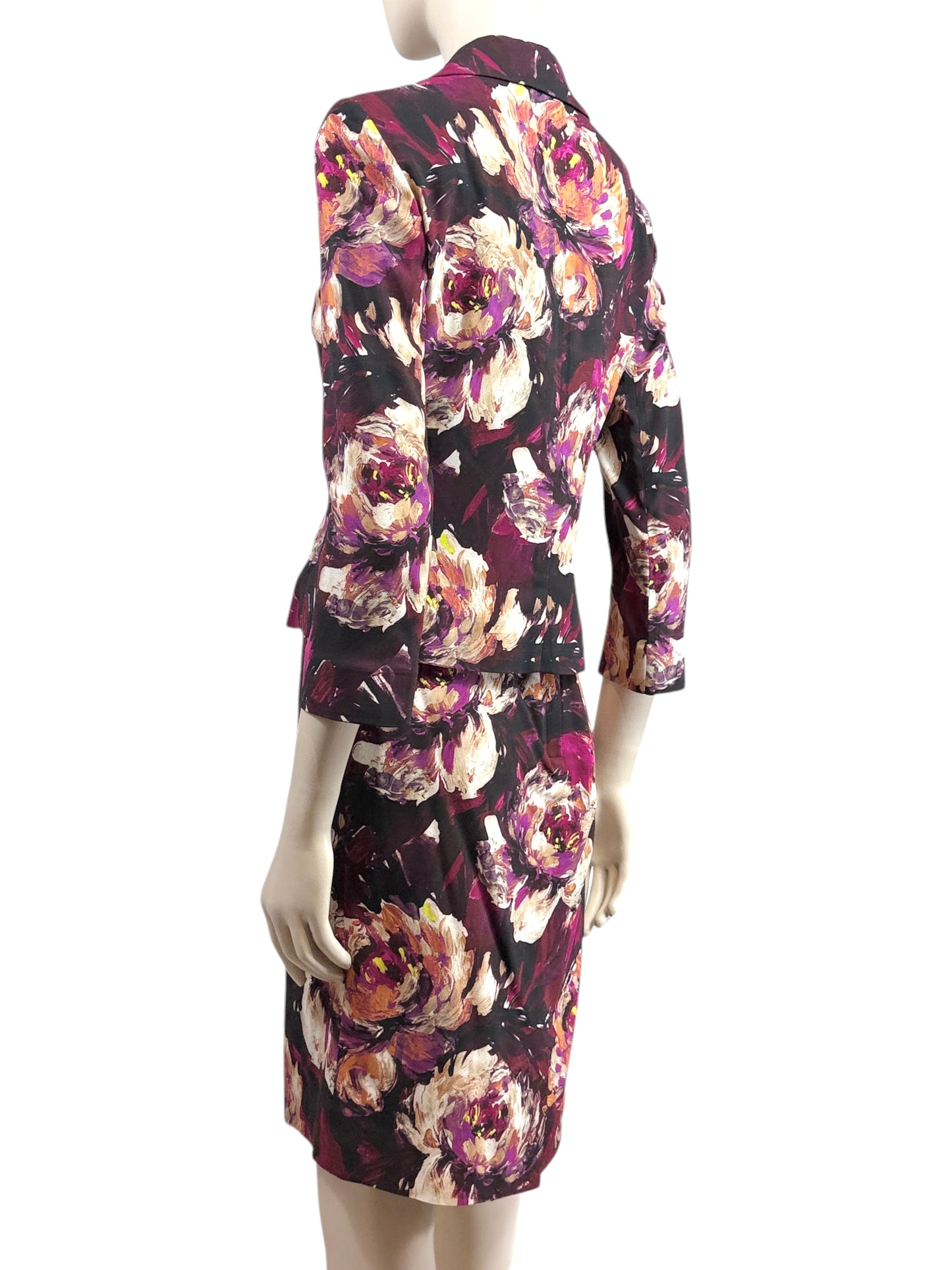 Dolce Gabbana Spring 2023 Ciao Kim 1997 Reedition floral printed ensemble