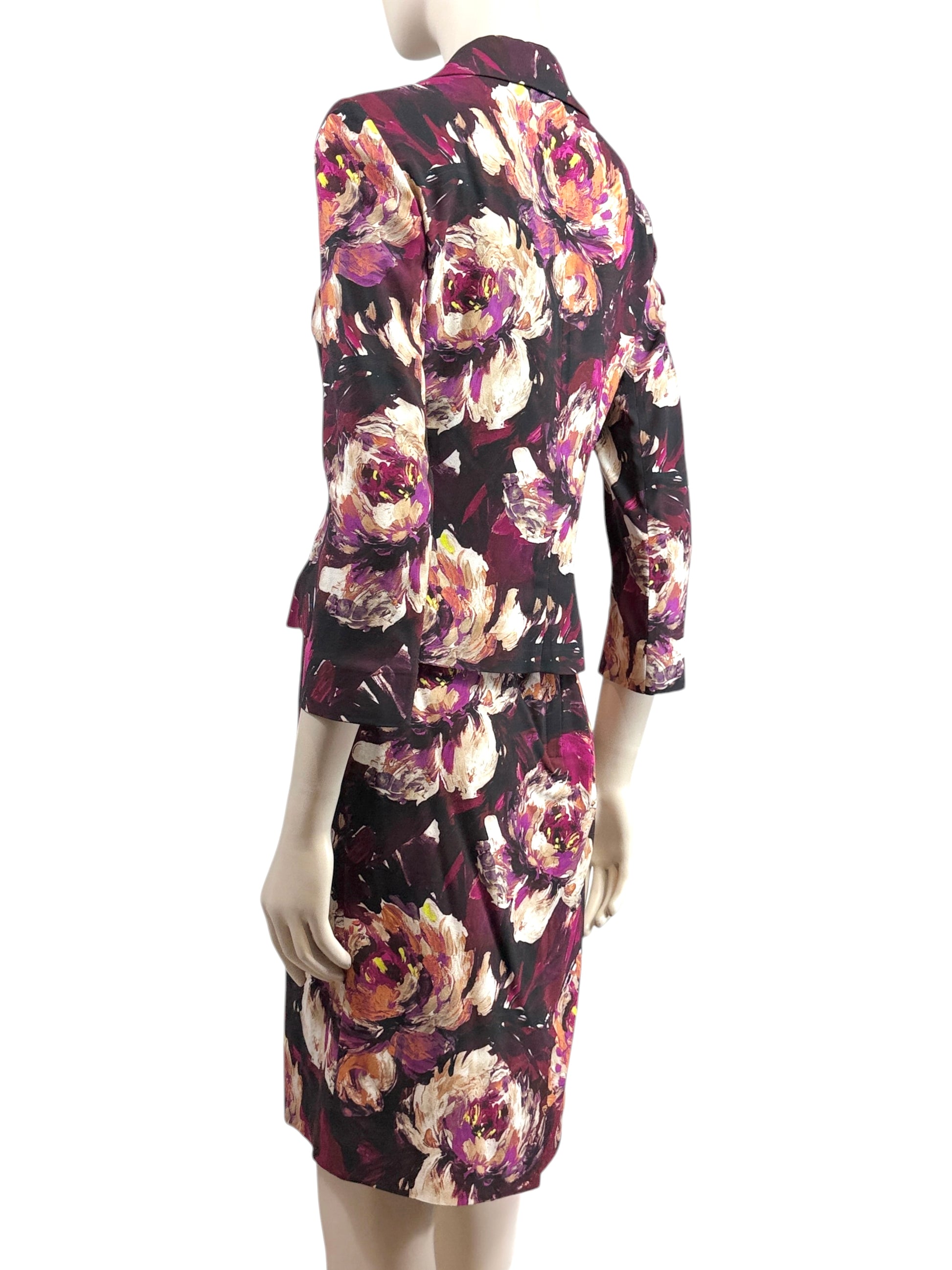 Dolce Gabbana Spring 2023 Ciao Kim 1997 Reedition floral printed ensemble