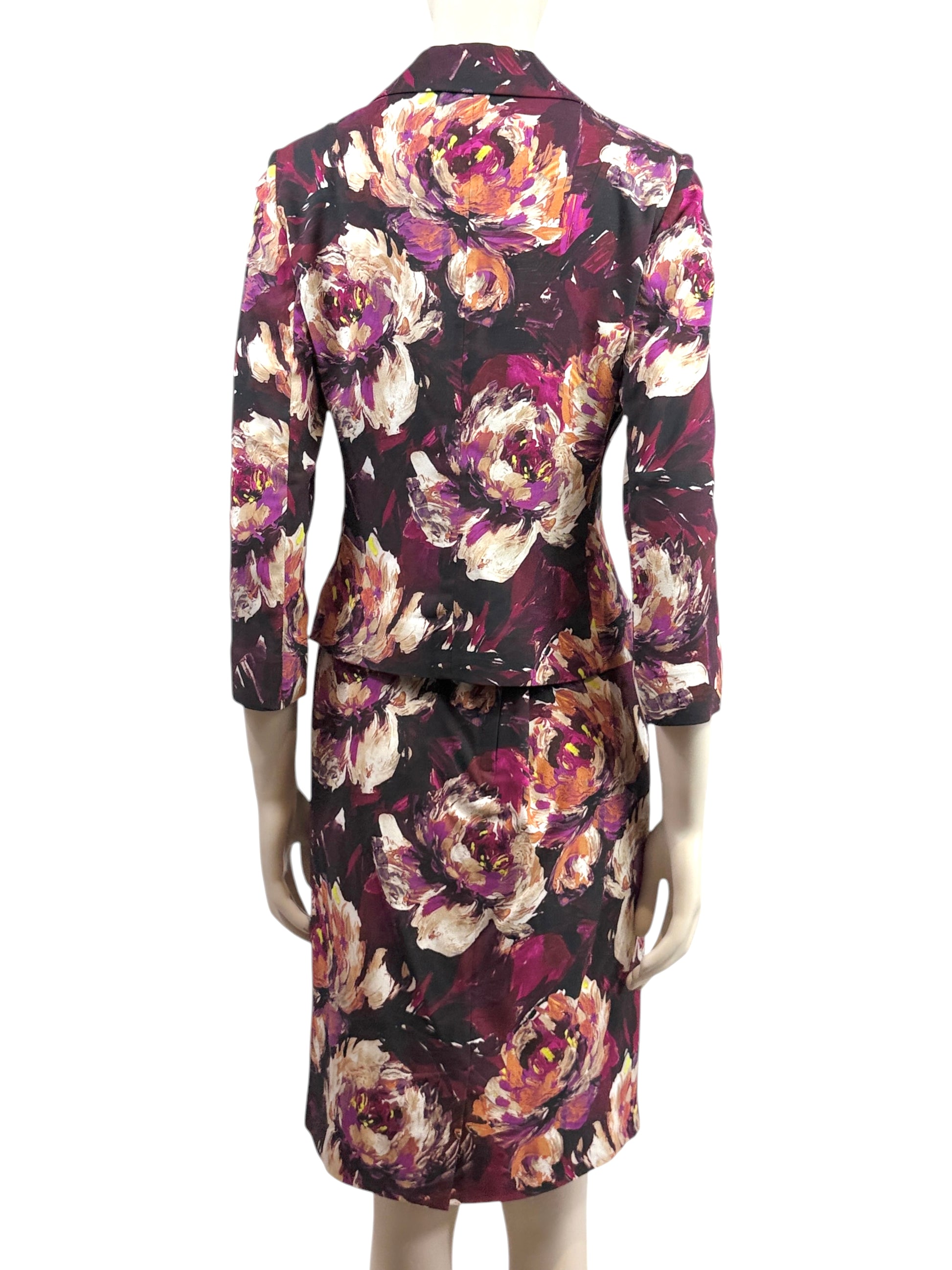 Dolce Gabbana Spring 2023 Ciao Kim 1997 Reedition floral printed ensemble