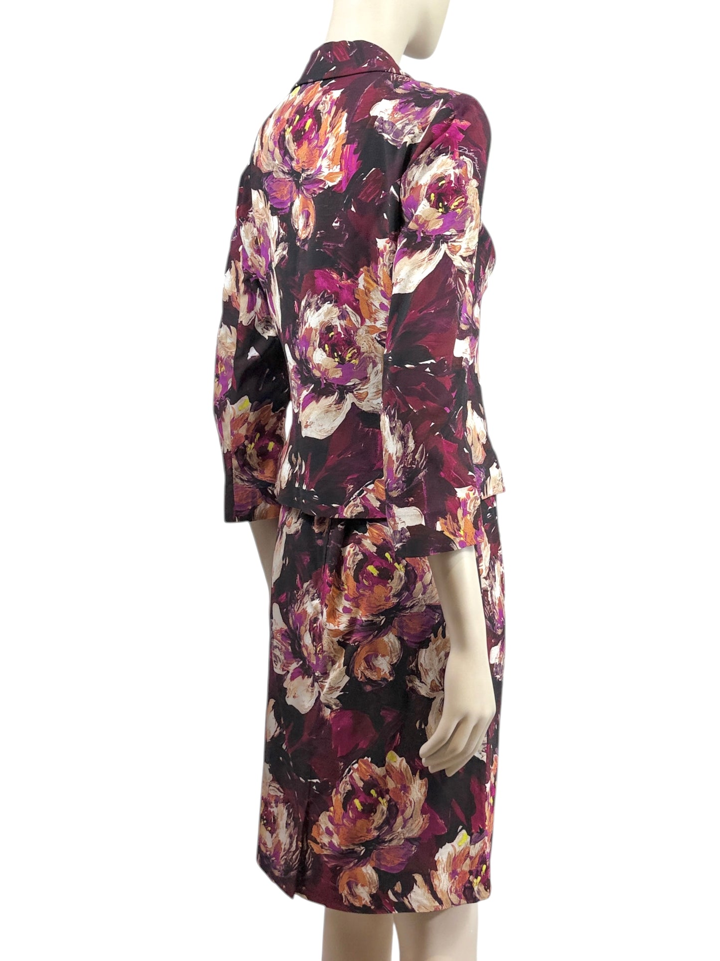 Dolce Gabbana Spring 2023 Ciao Kim 1997 Reedition floral printed ensemble