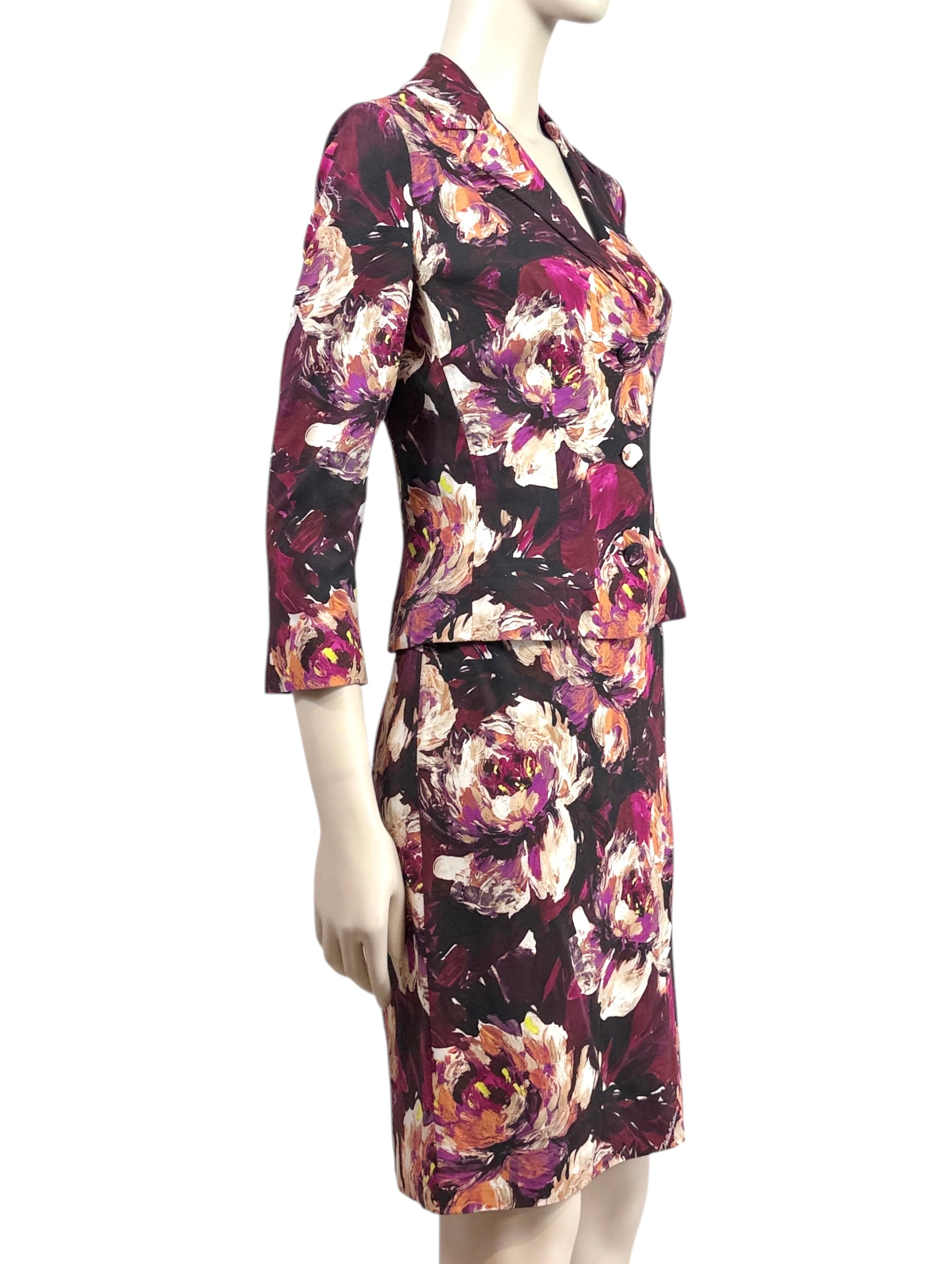 Dolce Gabbana Spring 2023 Ciao Kim 1997 Reedition floral printed ensemble
