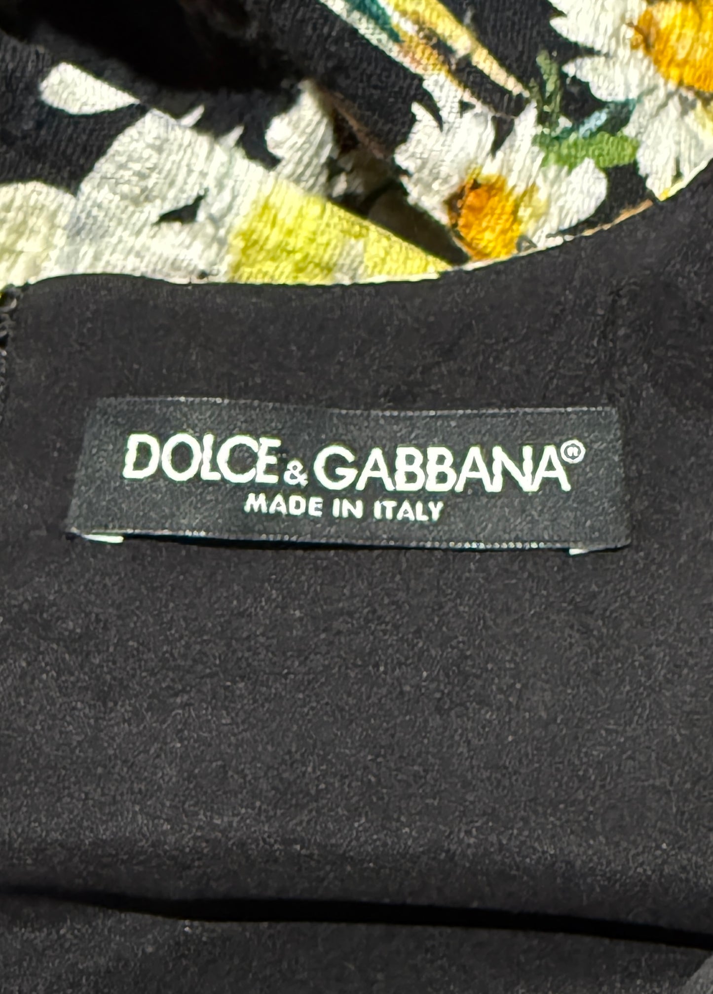 Dolce Gabbana floral printed dress