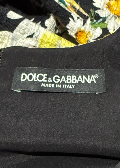 Dolce Gabbana floral printed dress