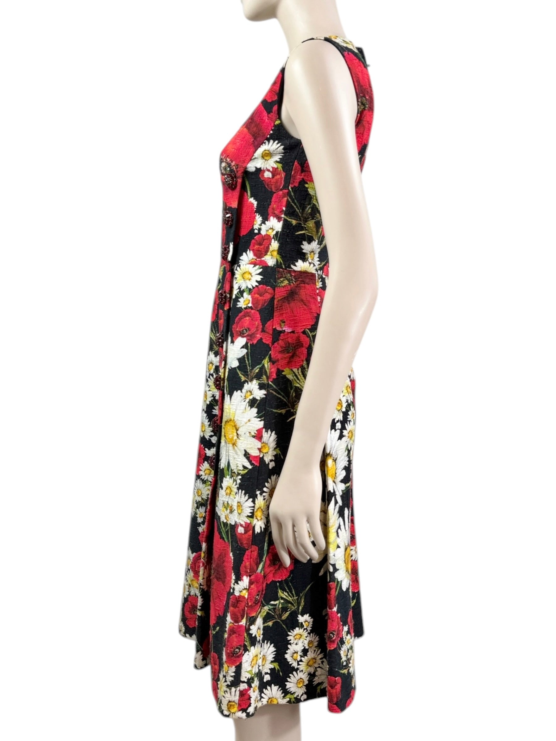 Dolce Gabbana floral printed dress
