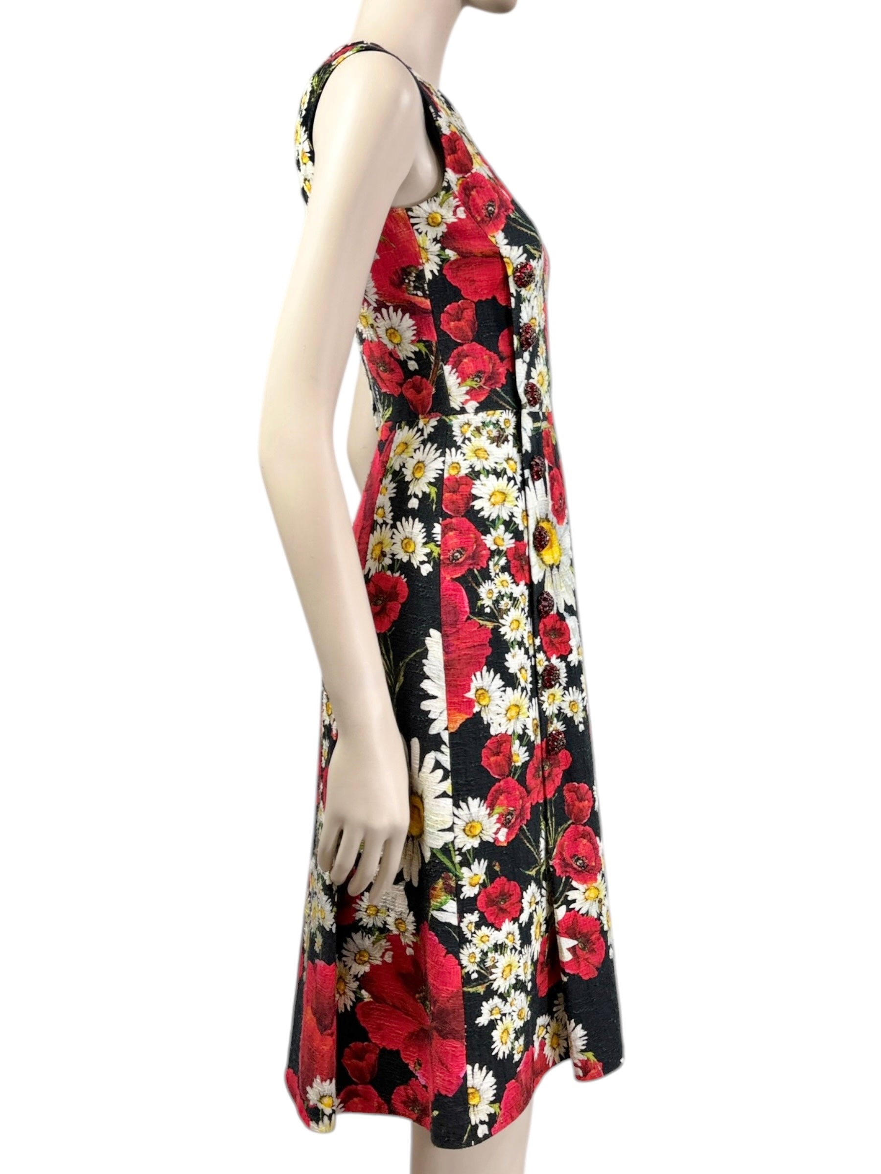 Dolce Gabbana floral printed dress