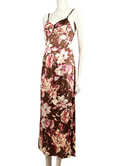Dolce and Gabbana Spring 1997 floral printed dress