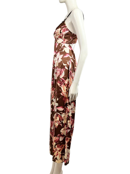 Dolce and Gabbana Spring 1997 floral printed dress