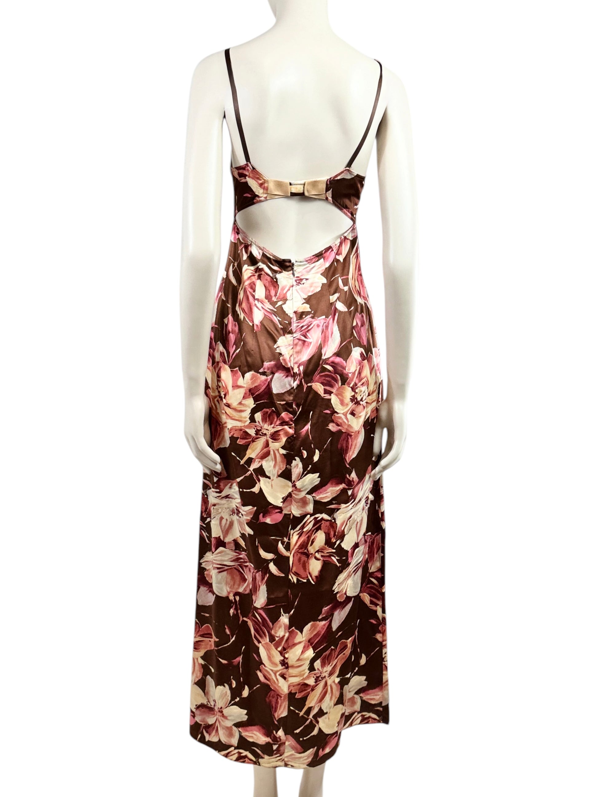 Dolce and Gabbana Spring 1997 floral printed dress