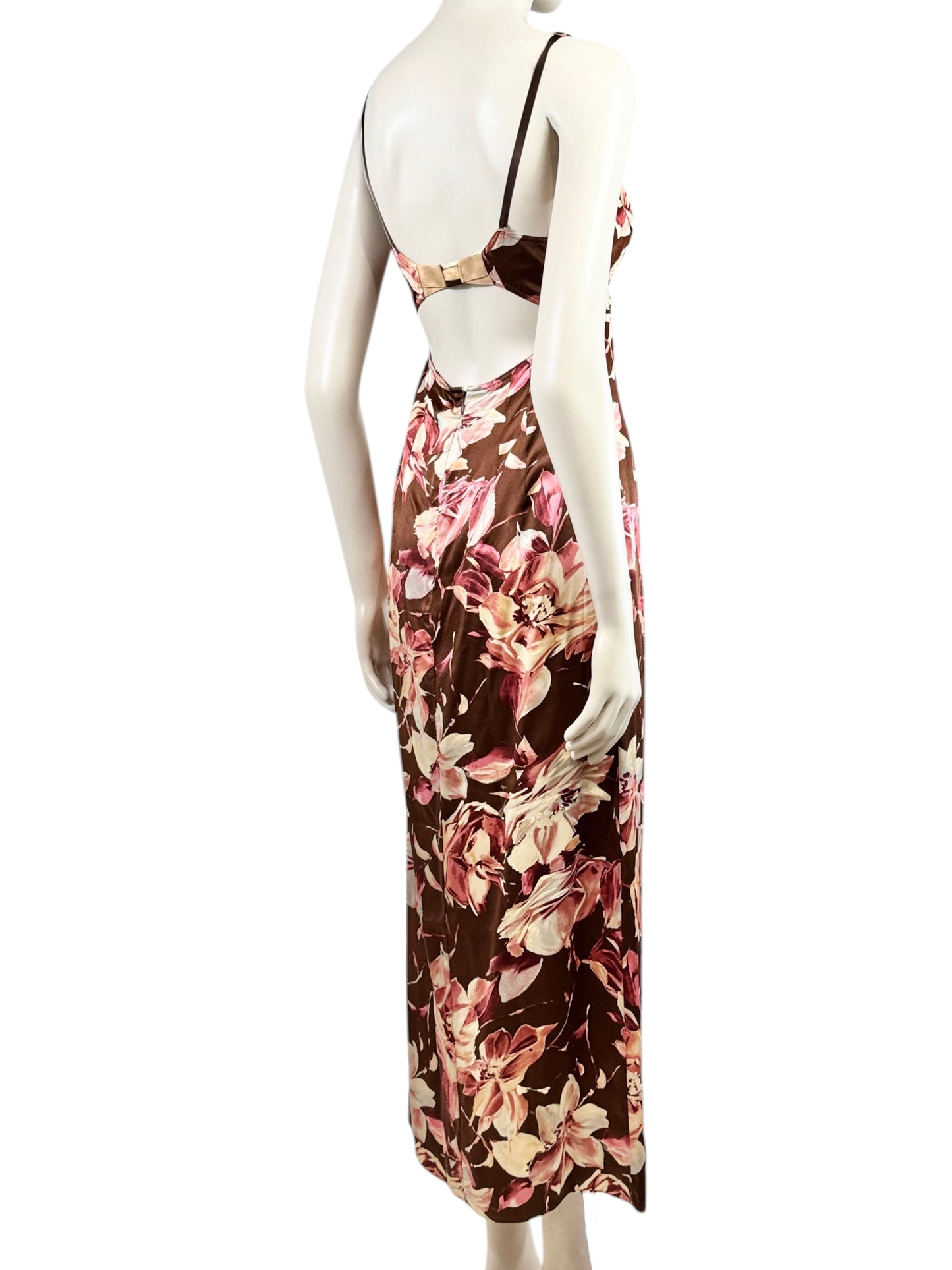 Dolce and Gabbana Spring 1997 floral printed dress