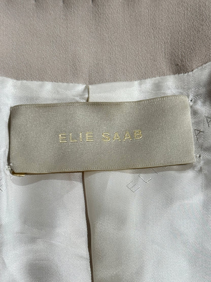 Elie Saab Pink beaded cropped jacket
