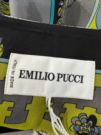 Emilio Pucci Peter Dundas Spring 2012 Look 2 Maxi printed organza skirt