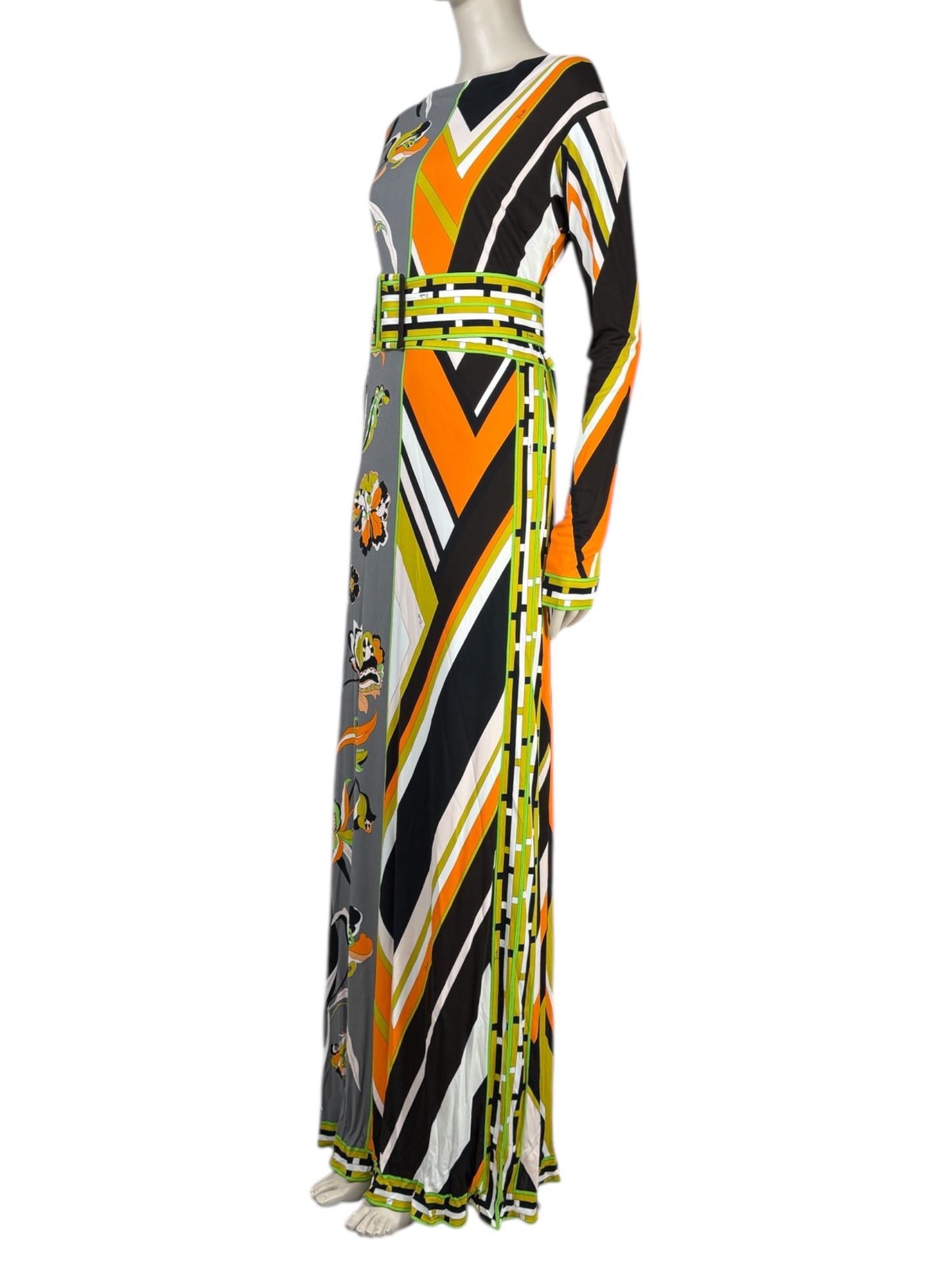 Emilio Pucci long dress multicolored printed 2