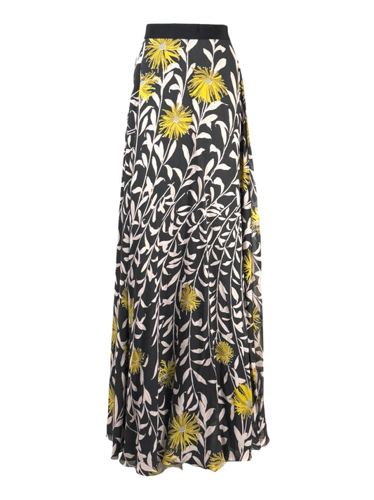 Giambattista Valli - Autumn/Winter 2015-2016 Collection - Long skirt in floral print silk chiffon crepe