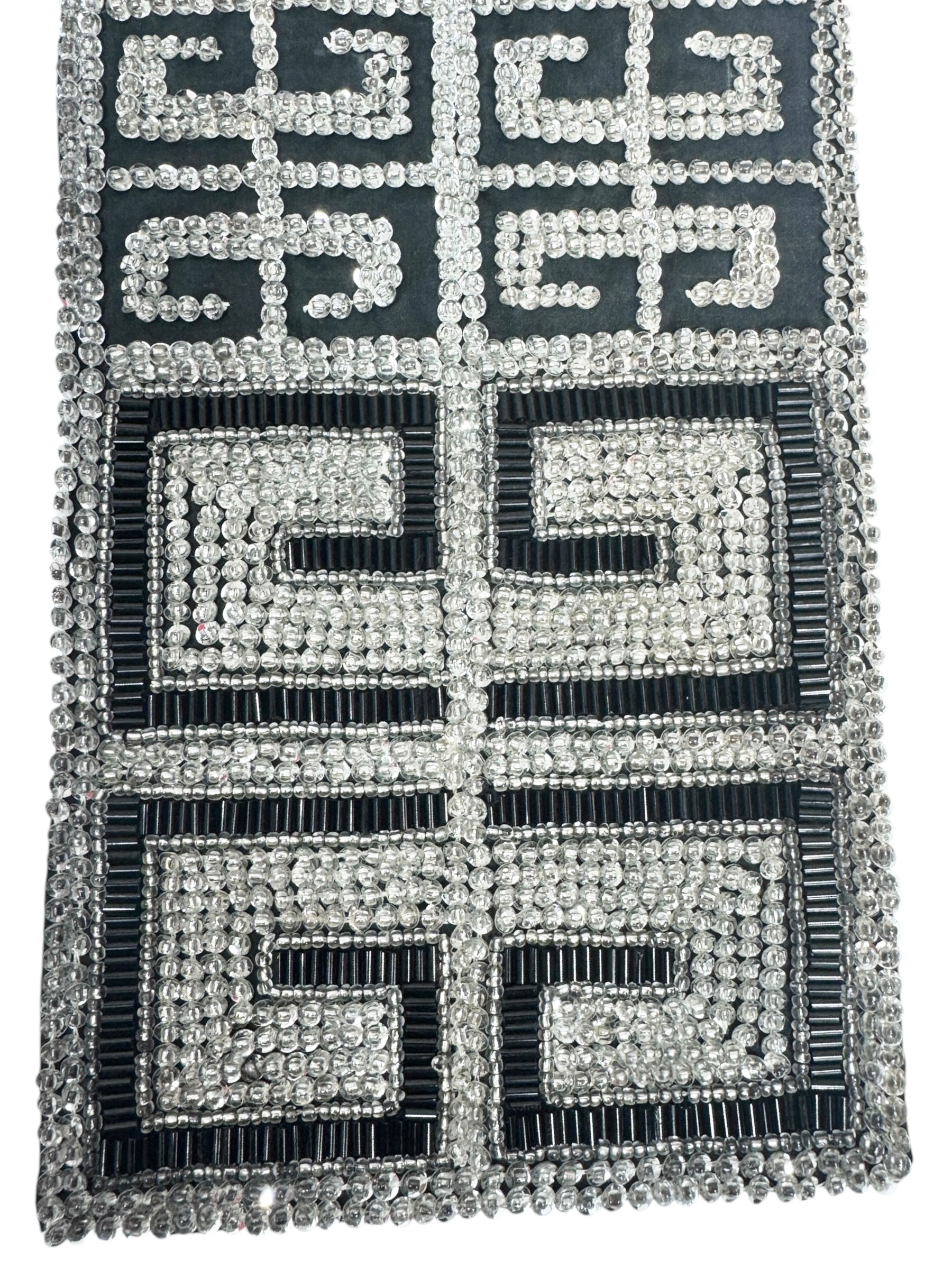 Givenchy Alexander Mcqueen 1999 embroidered scarf