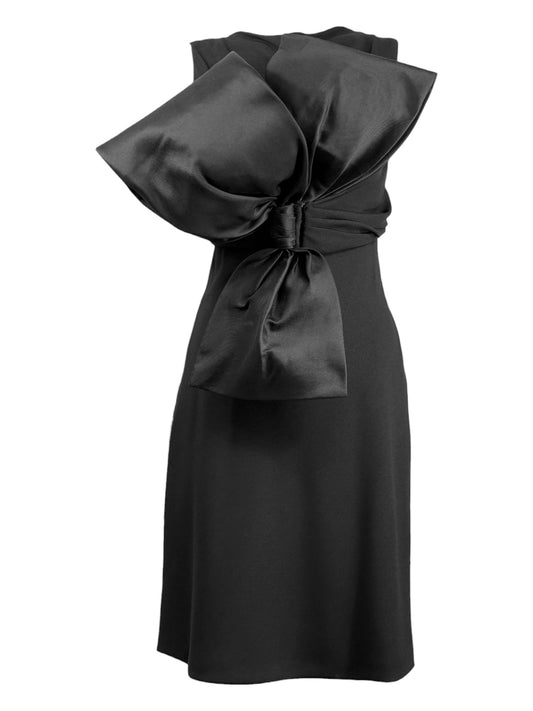 Givenchy couture John Galliano Spring 1996 black bow dress