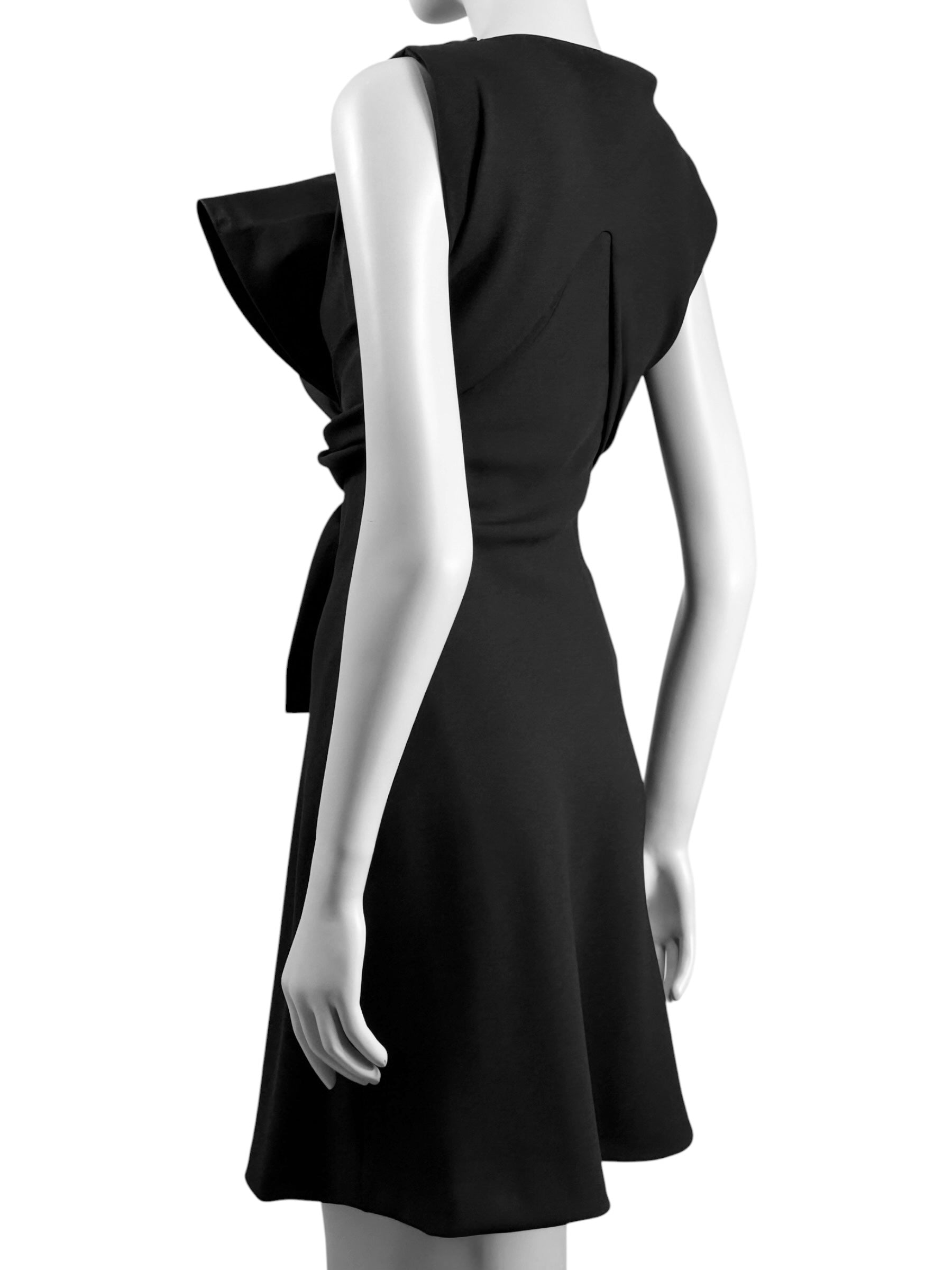 Givenchy couture John Galliano Spring 1996 black bow dress