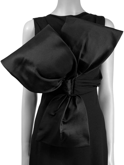 Givenchy couture John Galliano Spring 1996 black bow dress