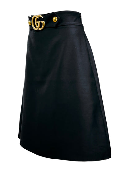 Gucci 2016 Marmont black skirt