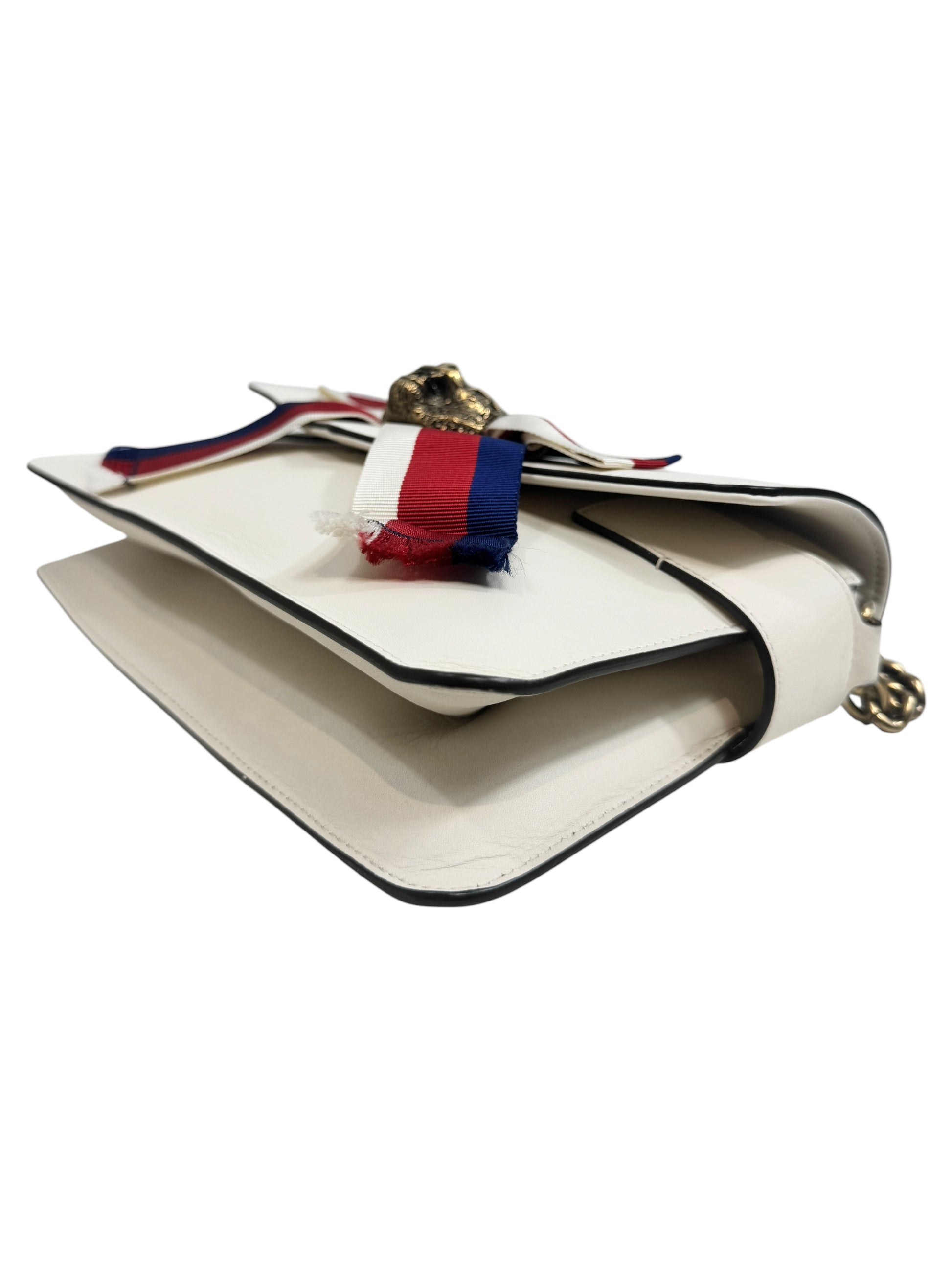 Gucci Alessandro Michele 2016 Broadway white calfskin bag
