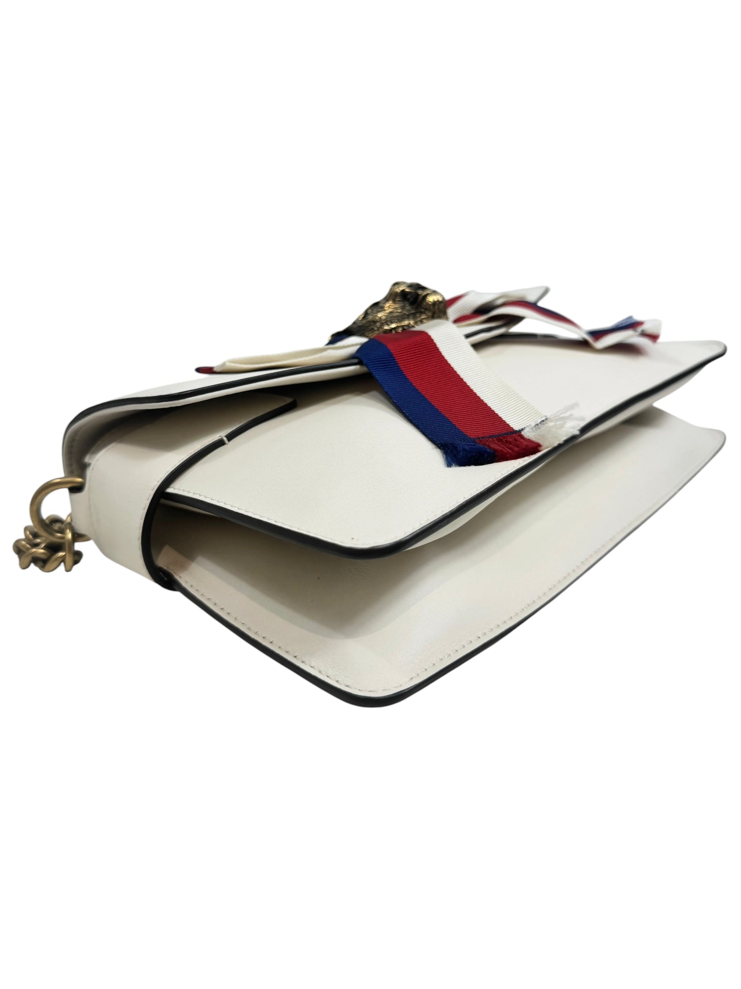 Gucci Alessandro Michele 2016 Broadway white calfskin bag
