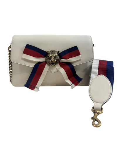 Gucci Alessandro Michele 2016 Broadway white calfskin bag